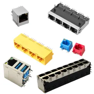 Modular Jack - RJ-45 Connector without magnetics